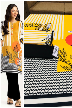 Gul Ahmed Linen 3pcs